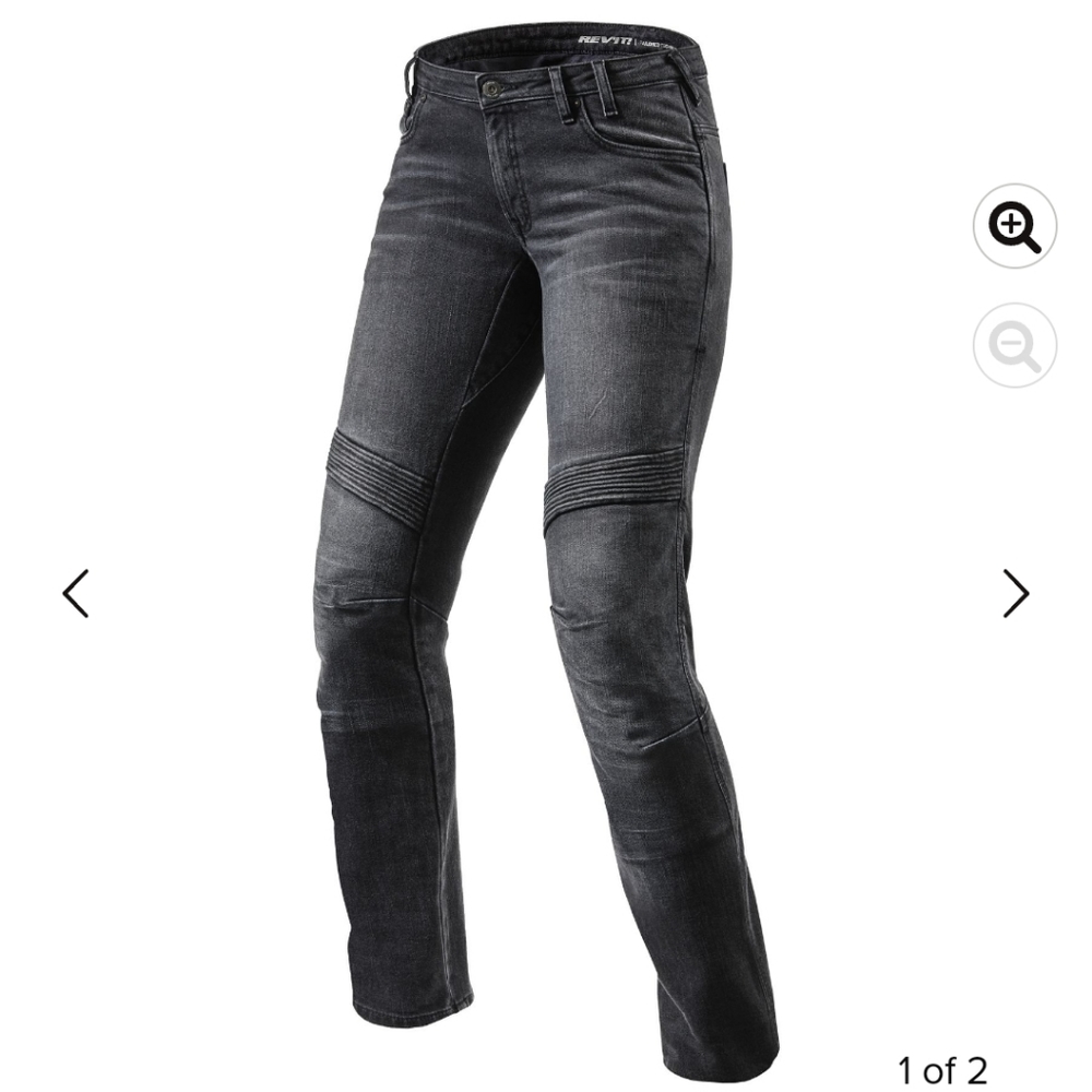 NWT REV'IT Tapered Fit Moto Padded Jean